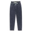 2024 Damen Haremsjeans mit hoher Taille und warmer Passform - Herbst/Winter Hose mit elastischer Taille und lockerer Passform