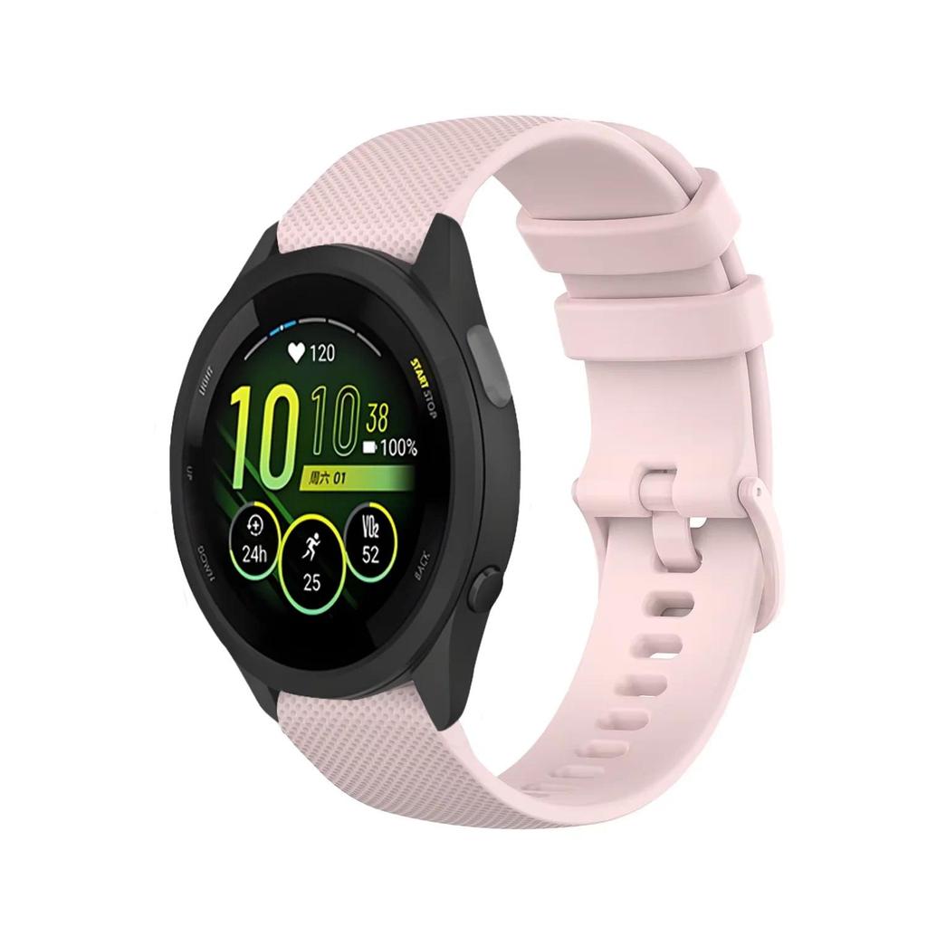 20mm 22mm Official Soft Silicone Strap For Garmin Forerunner 265 965 255 165 55 Comfortable Band Bracelet Garmin Venu 3-2 Correa