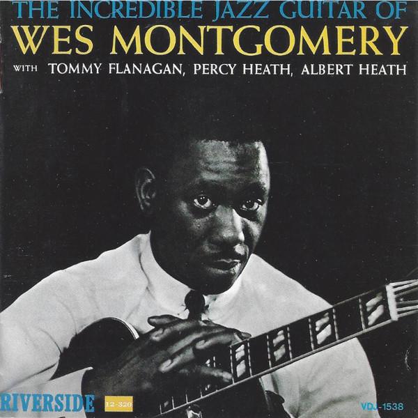 

CD WES MONTGOMERY - Incredible Jazz Guitar Of Wes Montg VDJ1538 Riverside Recor 1986 Japan Jazz Used