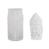Guanyin Candle Silicone Mould Non-Stick Soap Plaster Craft DIY Home Decorations Resin Molds Tool for Aromatherapy