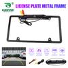 American License Plate Frame Waterproof Car Rear View Camera US Reverse Backup Camera IR Night Version Parking Assistance 8LED
