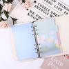 Page Tab Loose Leaf Separator Page Binder Index Page Cherry Blossoms Style Notebook Divider Index
