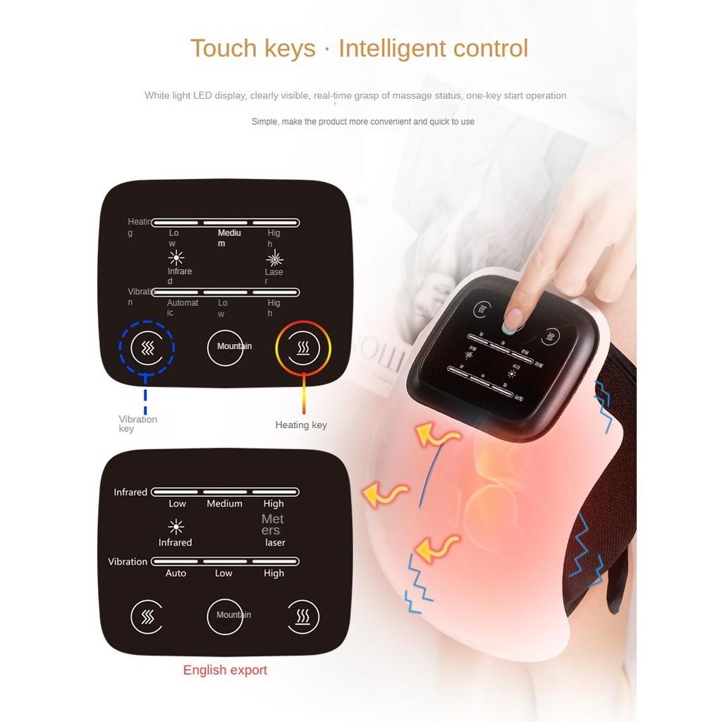 Portable Electric Knee Massager Hot Compress Heating Knee Pad Household Heating Knee Joint Massage Instrument