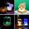 Multi Color Bright Led Light Base With Remote Control