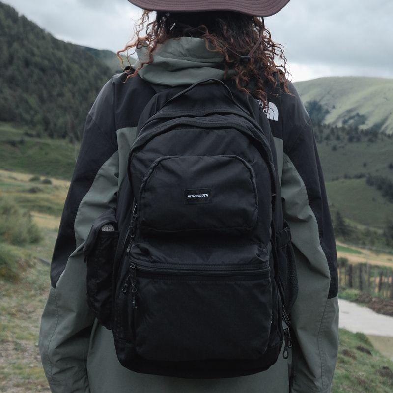 

Inthesouth Lightweight Waterproof Leisure Women s Backpack Black(In stock)