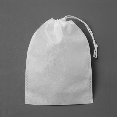 One-piece String Non-woven Pouch 20p Set (25x34.5cm) (white)