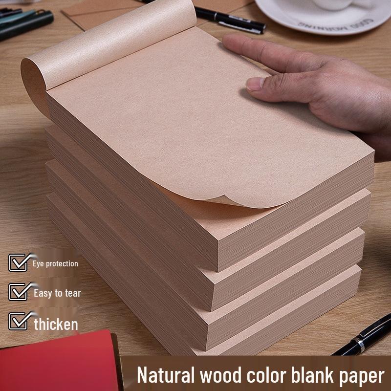 Thick Blank Tearable Draft Notebook for High School Students