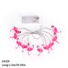 1.5M Tropical Pineapple Flamingo shape LED String Light Coconut Tree summer theme Fairy Lights Hawaiian Aloha Luau Party Decor