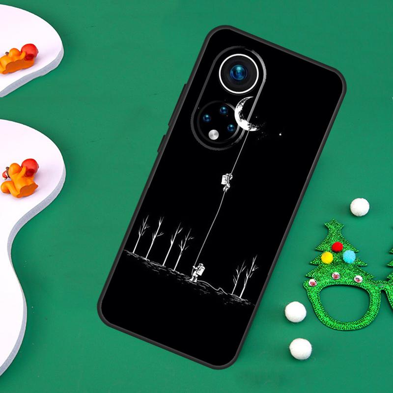 Moon Stars Space Astronaut Case For Honor 200 Lite 50 70 90 X9c X9b X9a X8a X8b X7a X6a X8 X9 Magic 7 5 6 Pro Cover