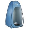 Pop Up Shower Tent, Instant Portable Privacy Tent Changing Room with Hanging Bag, Ground Stakes, Ropes, Carry Bag, 190T Polyester with Silver Coating,