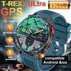 Новий T-Rex3 Ultra 1100mAh Акумулятор Розумний годинник GPS Трек Компас IP69K Водонепроникний Спортивний трекер Для активного відпочинку Військові Розумні годинники