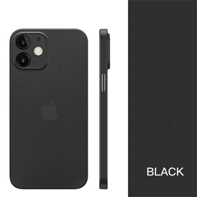 Ultra Slim Tyn Støtsikker Matt Myk Pp-deksel For Iphone 14 13 12 Mini 11 Pro Max Xs Xr X 14promax 7 8 Plus Se Skin Armor Cover