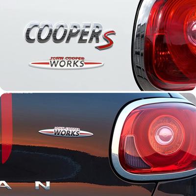 Car 3D ALL4 John Cooper S Works Trunk Body Badge Emblem Decals Sticker For MINI Clubman Countryman R50 R52 R53 R55 R56 R57