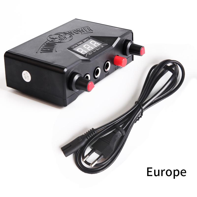 

Блок питания для тату Dragon Artist Skull двухцветный многопортовый с ЖК-дисплеем