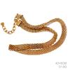 Yhpup Waterproof Stainless Steel Metal Cuban Chain Wide Neck Necklace Gold Silver Color Trendy Texture Statement Jewelry Gift