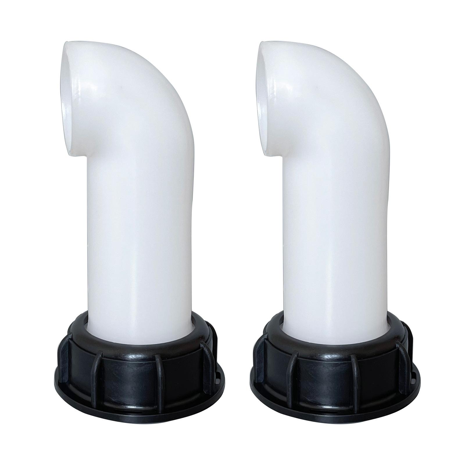 

2 шт. Насадки для IBC-контейнера, краны, крышки, клапаны, фитинги, резьба, адаптеры для IBC-контейнера, удлинители, сливные патрубки, шланги, простые в использовании