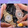 Elegant Ladies Jewelry Watch With Crystal Dial For Casual Wear