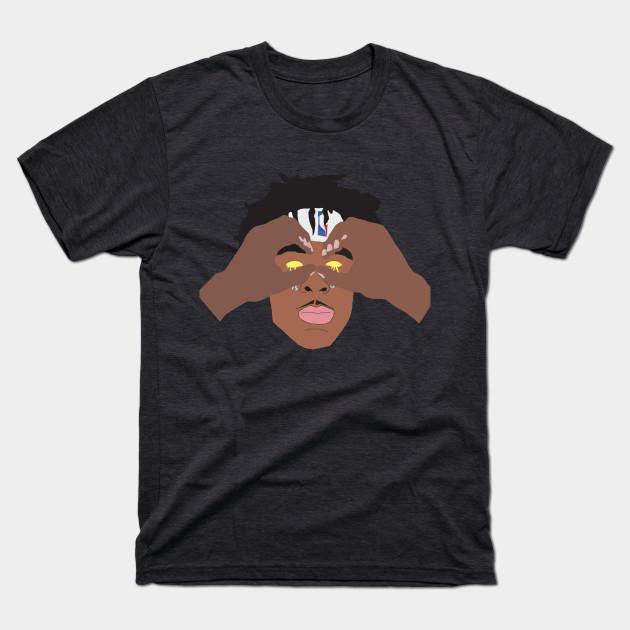 Buy Men Premium Cotton Harajuku T Shirt Ja Morants Goggles Print Men's