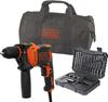 Ударная дрель Black & Decker BEH710SA32-QS