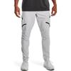 Under Armour Slim Fit Straight Leg Adjustable Inner Drawstring Sports Pants Men Bottoms Gray 1352026-014