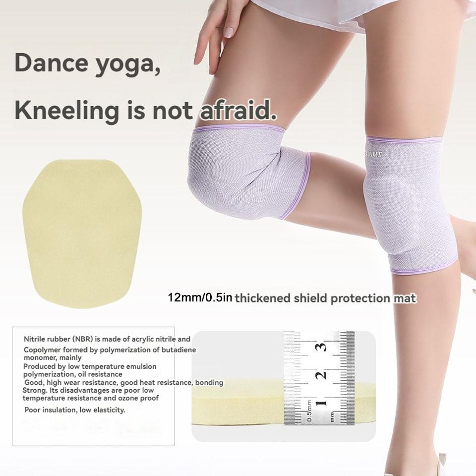 Knieschoner Volleyball Kinder Jugendliche Erwachsene Tanz Knieschoner Weich Dehnbar Kniebandage Atmungsaktiver Knieschutz für Basketball