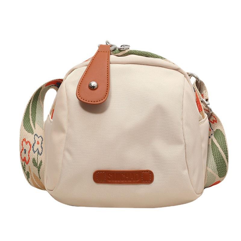 New Shoulder Bag, Women's Diagonal Cross Bag, Spring and Summer Women's Bag, Casual Canvas Bag, Versatile Women's Shell Bag