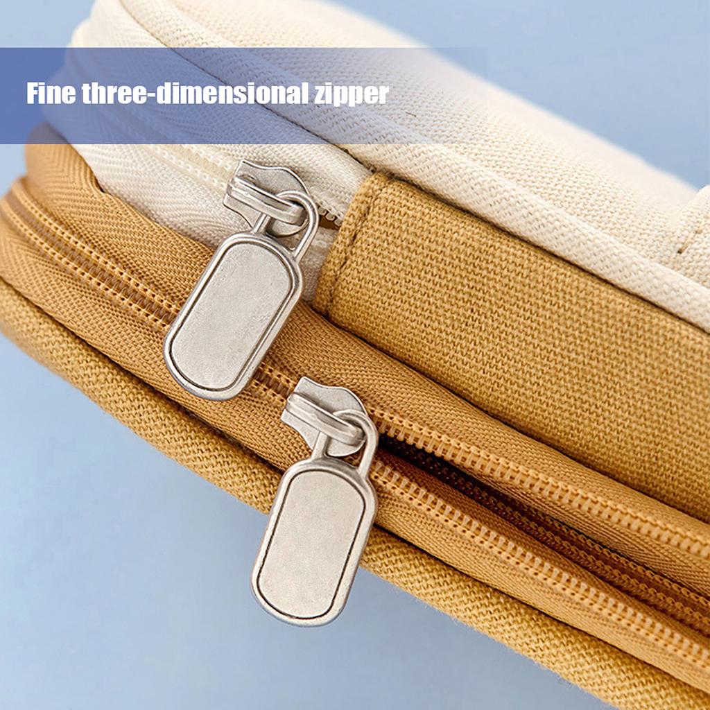 Expandable Big Capacity Pencil Case for Girls Boys School Aesthetic Zipper Pencil Pouches Cute Aesthetic Kawaii Pencil