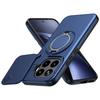 Sliding Camera Lens Cover Armor Phone Case For Xiaomi17T 17T Pro 5G Metal Ring Stand TPU Frame Plastic Shockproof Shell Fundas