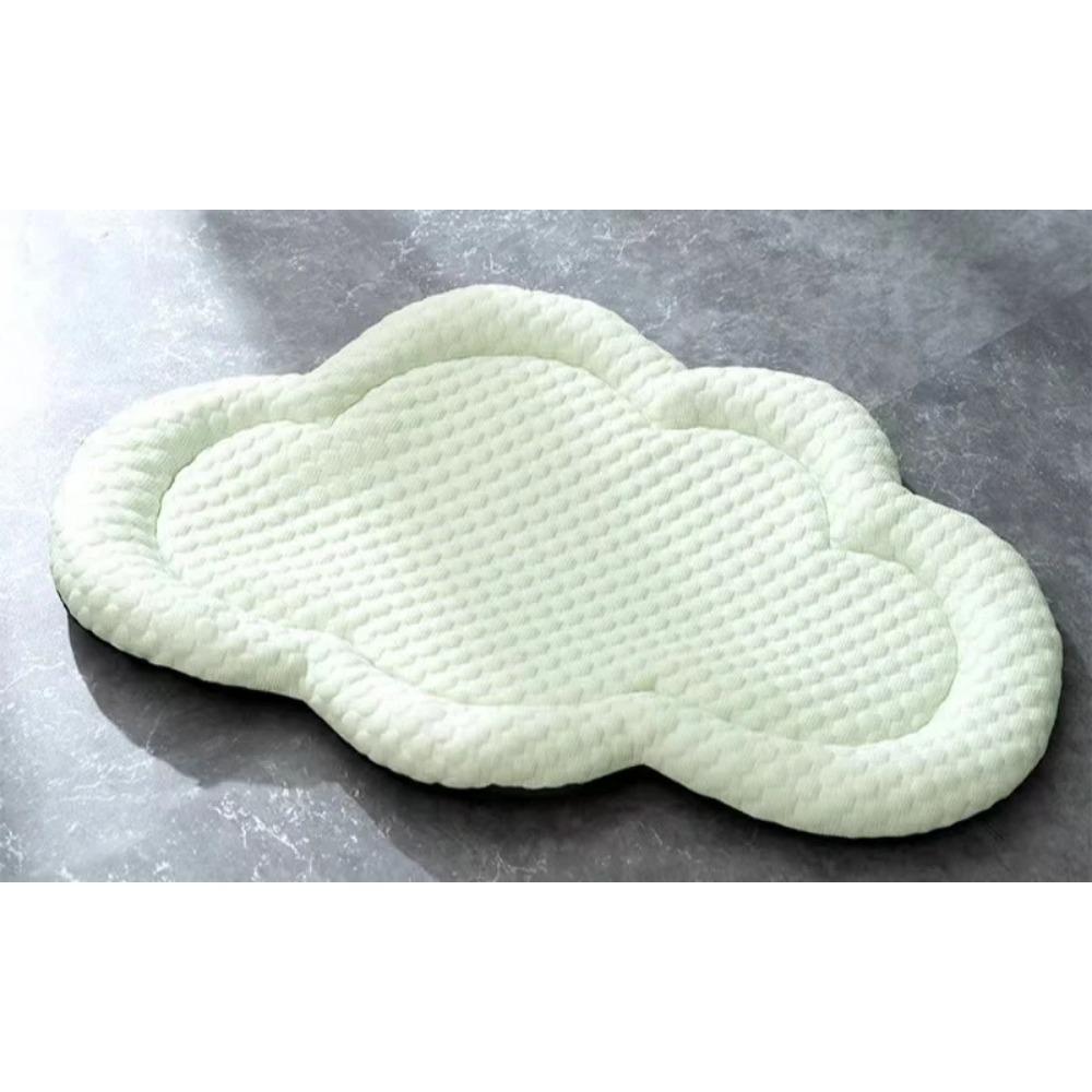 

Летняя охлаждающая подушка для кровати для домашних животных и кошек, ледяная подушка для сна, коврик в форме облака для щенков, собак, питомник для домашних животных, высочайшее качество, крутой синий коврик S зелёный