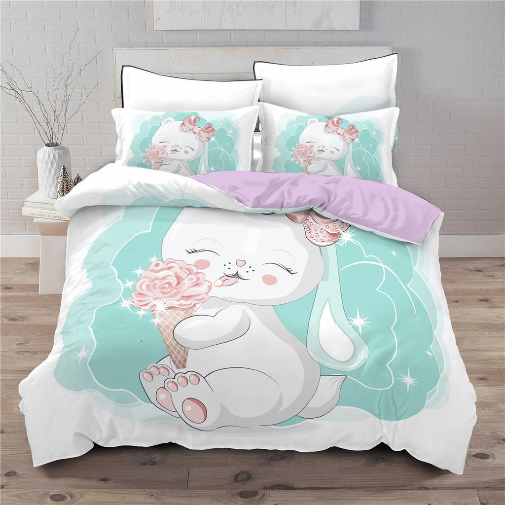 Pet Dog Bedding Set Adults Children Winter Duvet Cover Sets Kids,twin Full Queen King Bedroom Set Home Textile Housse De Couette