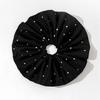 25cm Oversized Polka Dot Hair Tie Women Korean Style Mesh Scrunchie Bow Headband Accessory Ponytail Sweet Minimalist