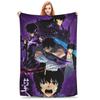 Solo S-ung Jin-woo Leveling Blanket Cover Anime Wool Throw Blanket Summer Air Conditioning Portable Soft Warm Bedspreads