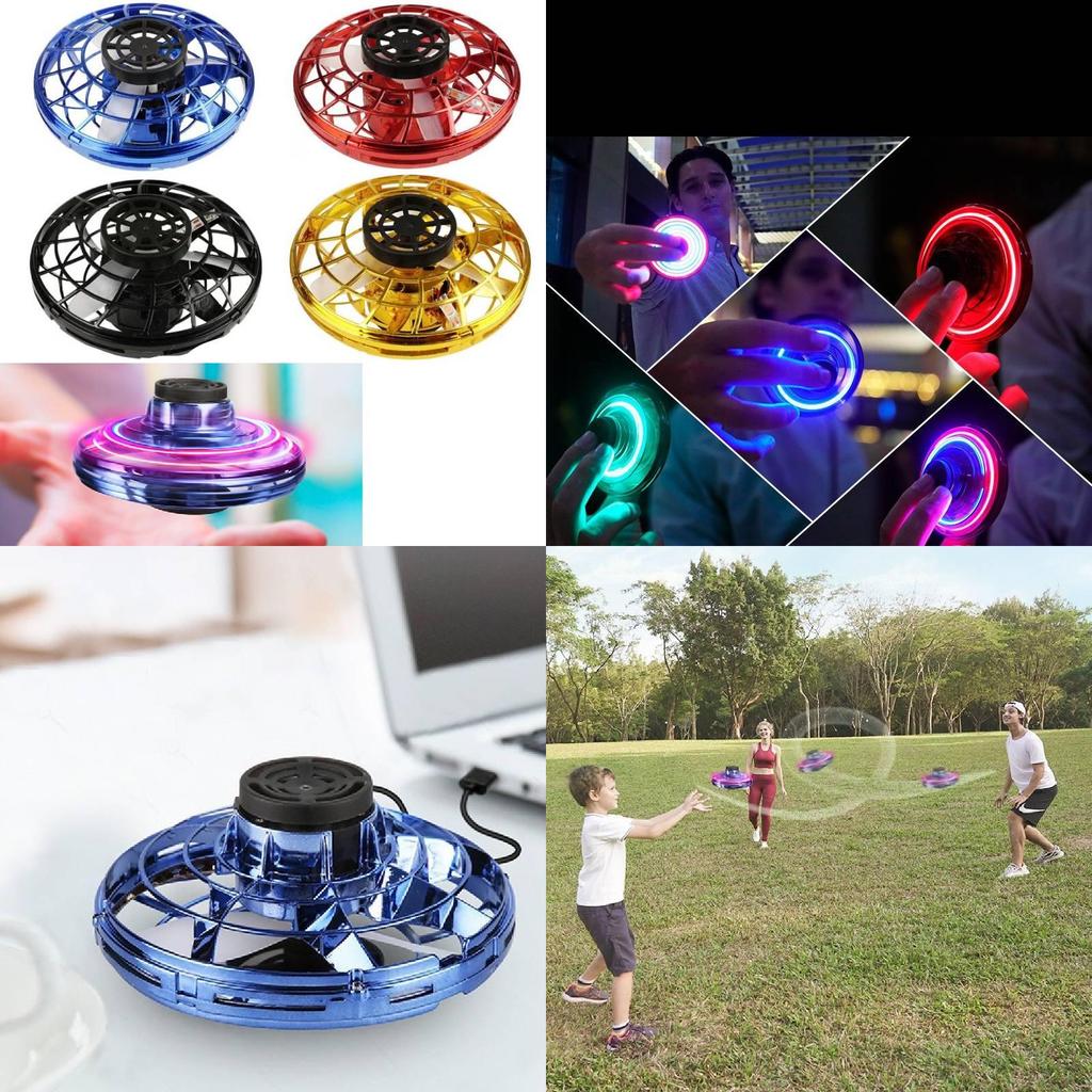 High-quality Intelligent Ufo Flying Spinner Toy For Kids Usb Charging Durable Design