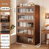 Floor-Standing Bookshelf for Students and Children - Compact Storage Cabinet for Small Apartment Living Rooms