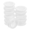 10Pcs Soft Supple Silicone Scissor Finger Rings Comfortable Finger Protector Ring for Hairdressing Scissors Pet Grooming Barber