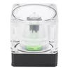 Wasserpumpe PUBM4YT Integrierter 7cm Robuster Computer-Wasserkühler mit Durchflussanzeige für Computer-CPU