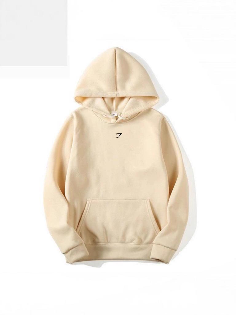 Gymshark Shark Hoodie: Warm, Casual, Loose-Fit, Brushed, Drop Shoulder, Autumn/Winter.