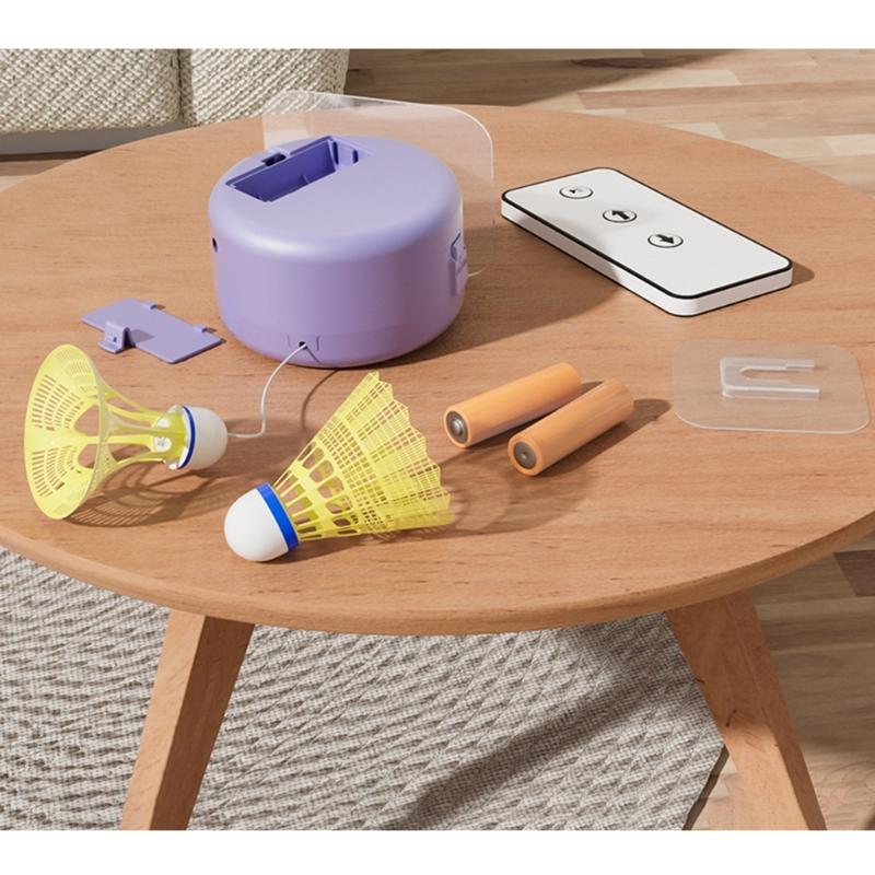 Remote Control Badminton Trainer Portable Badminton Trainer Practice Tool Professional Badminton Training Tool