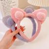 Cat Ears Headbands Furry Plush Headbands Hair Accessories for Girls and Womens Holiday Party Headwear
