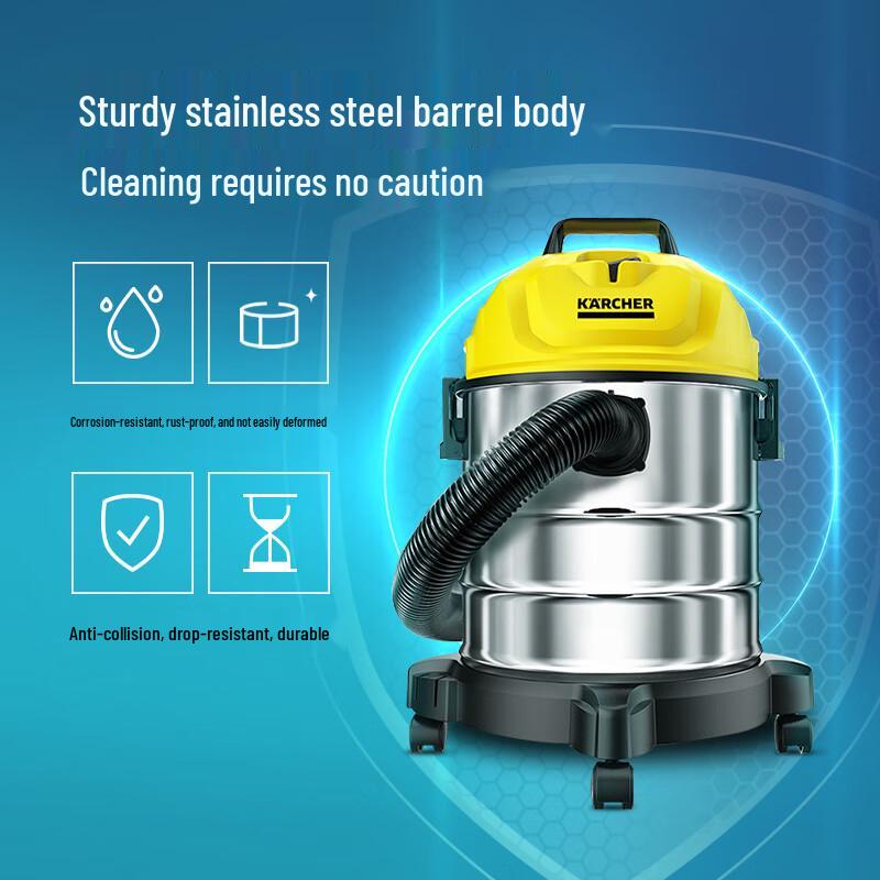 Karcher Commercial Wet/Dry/Blow Vacuum Cleaner