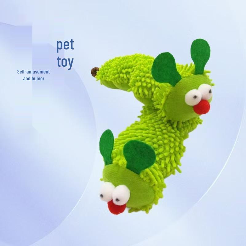 Catnip Gallberry Plush Caterpillar & Mantis Toy for Kitten Play & Boredom Relief