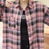 2025 Autumn Plus Size Plaid Shirt: Loose, Casual, Versatile Retro Top