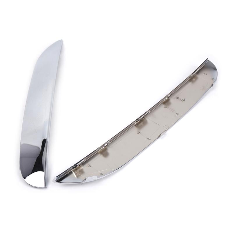 Car Front Bumper Trim Electroplate Front Bumper Trim Left/Right Front Bumper Trim 51118047727 Replacements for F02