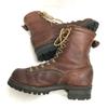 Vintage logger boots 26 brown USA 70s-80s?(USED)
