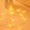 1PC LED Moroccan Ball String Lights Fairy Atmosphere Light Battery Powered For Home Bedroom Living Room Party Wedding Decor