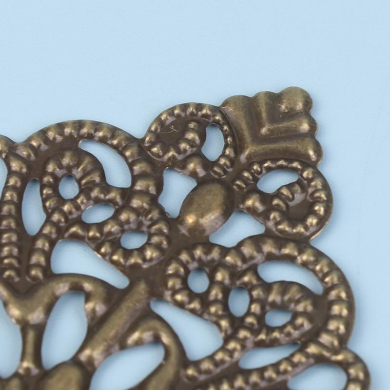 10Pcs Metal Decorative Corner Cover Edge Protector For Book Scrapbook Photo Album Frame Jewelry Chest Gift Wine Wooden Box Case