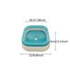 Large Capacity 1L Anti Splash Dog Water Bowl No Spill Pet Drinking Bowl For Dogs Cats Puppies Automatic Waterer Feeder Pet