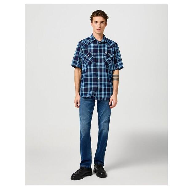 Рубашка Wrangler Western Shirt Short Sleeve