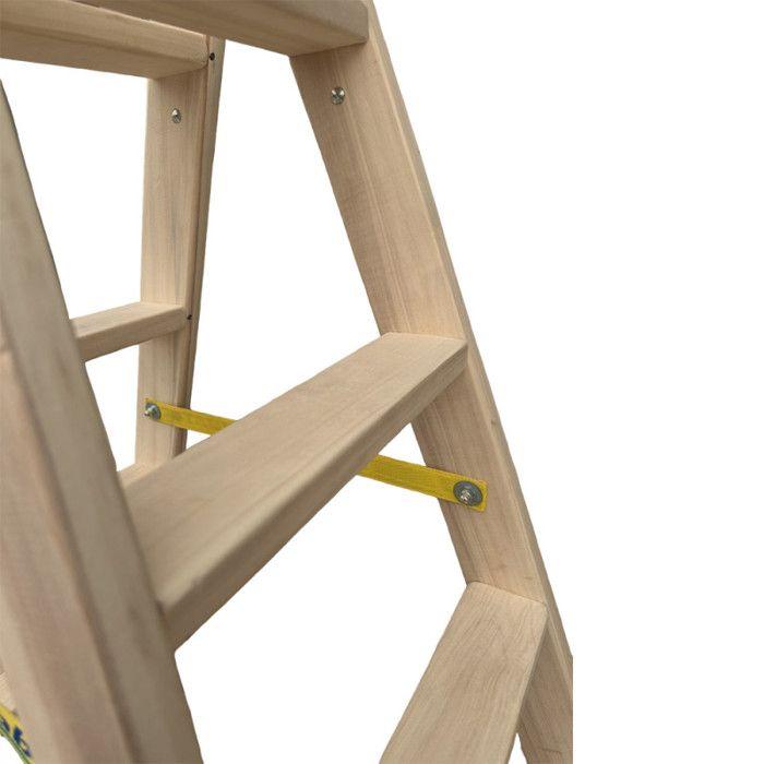 Wooden Staircase 4 Steps 114cm Plabell