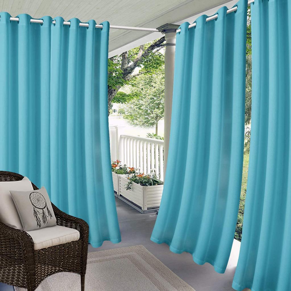 Cortinas Impermeables para Exteriores con Protección Solar – Protección UV, Terminadas y Elegantes